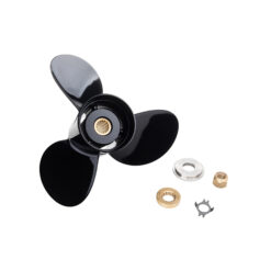 Alternative view of Ozpropeller to suit Mercury Mariner 40-50-70-75-80-90-100-115-125-140hp Propeller 3 Blade Prop