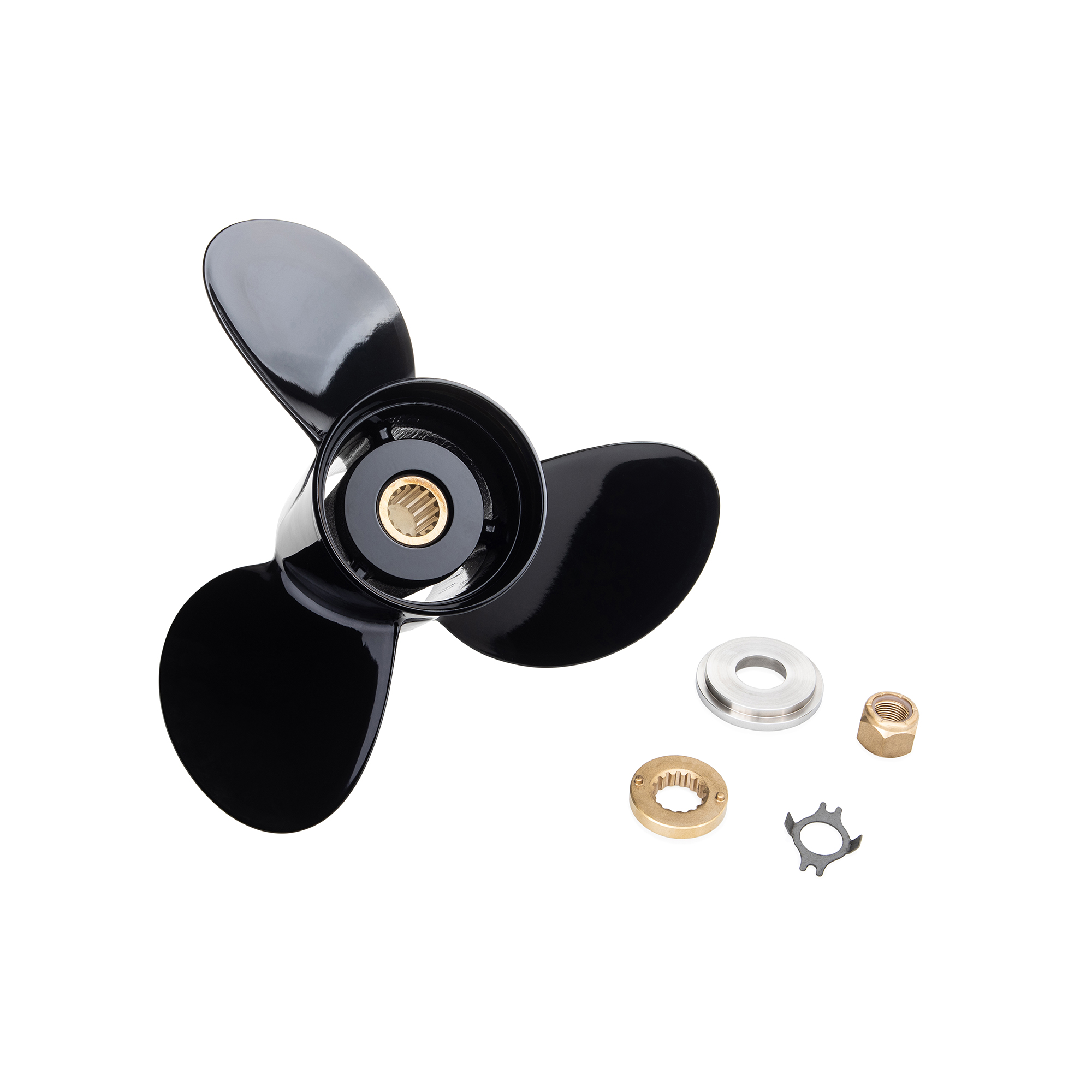 Ozpropeller to suit Mercury Mariner 40-50-70-75-80-90-100-115-125-140hp Propeller 3 Blade Prop - Image 2