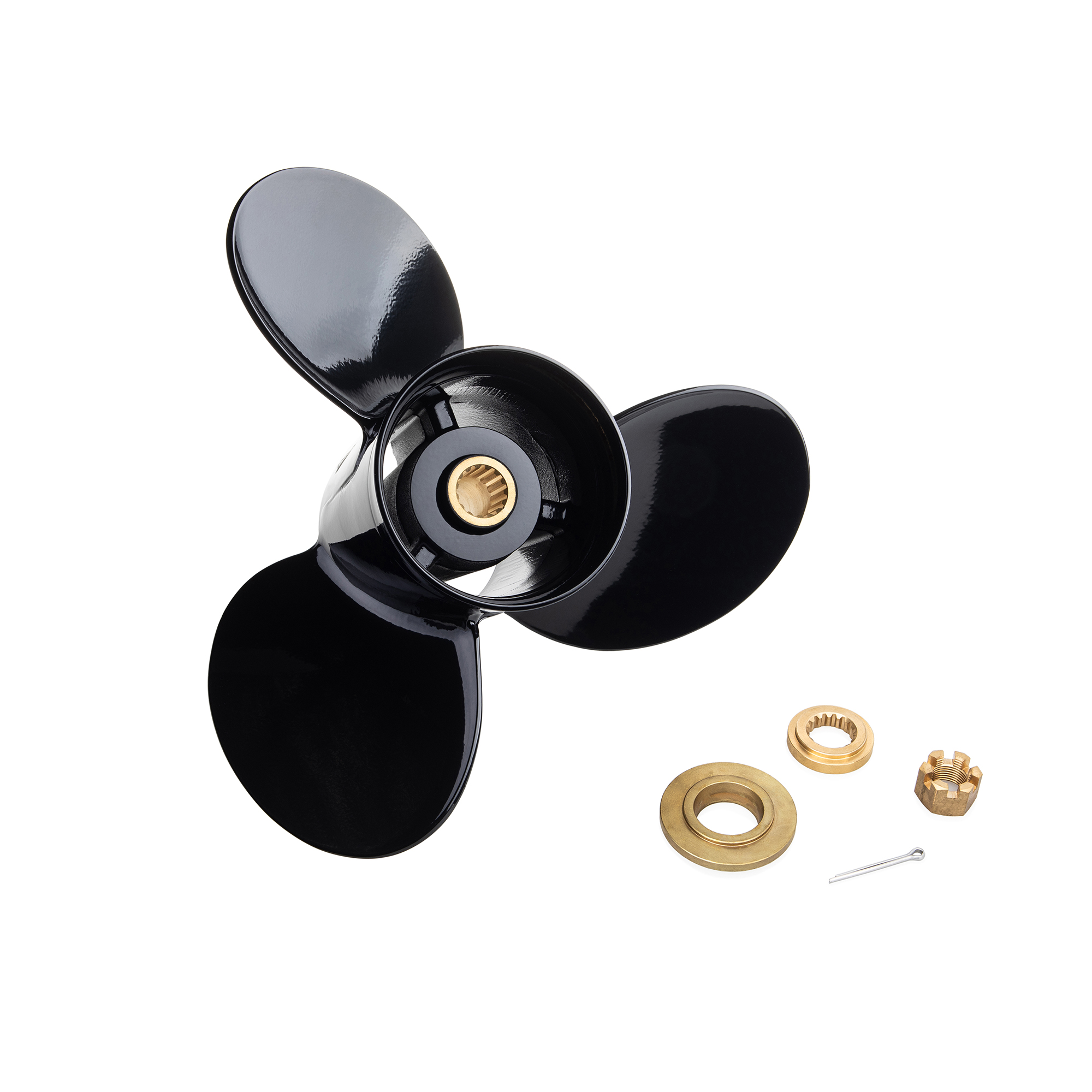Ozpropeller to suit Evinrude ETEC G2 150-175-200-225-250-300HP Aluminium Prop 3 Blade Propeller Prop - Image 2