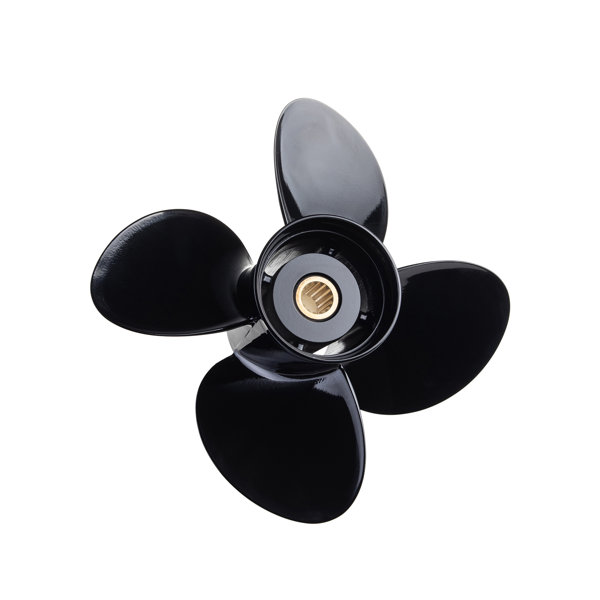 Ozpropeller to suit 40-50-70-75-80-90-100-115-125-140hp Mercury Mariner 4 Blade Spitfire replacement Propeller