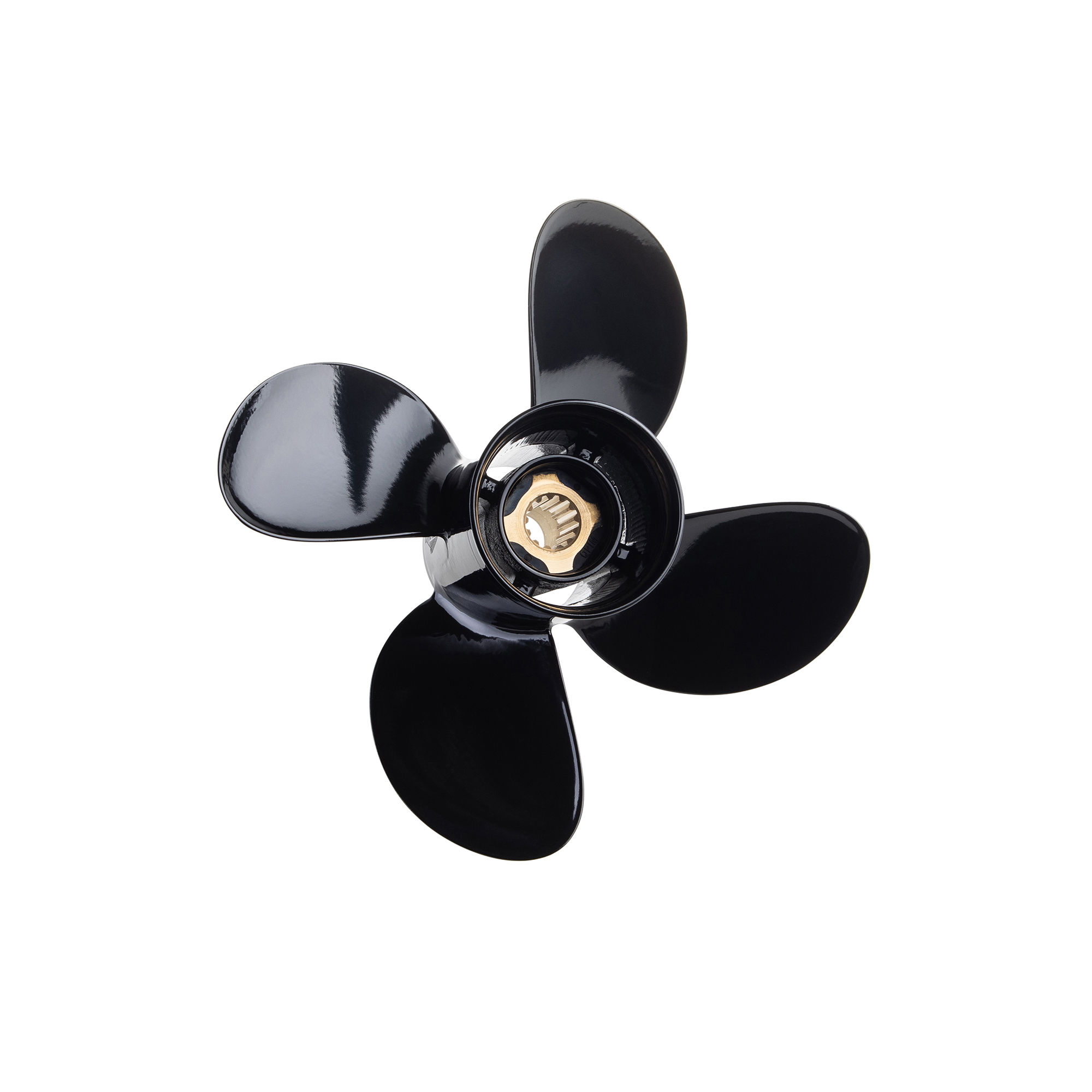 Ozpropeller to suit 25-30-35-40-45-50-60-70hp Mercury Mariner Spitfire replacement 4 Blade Aluminium Propeller - Image 2