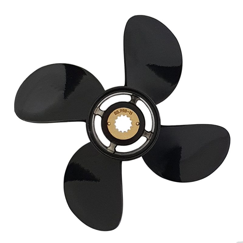 Ozpropeller to suit Johnson Evinrude 40-48-50-60-75hp Propeller 4 Blade ...