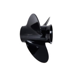 Alternative view of Ozpropeller to suit 15-20-25-30-35hp Johnson Evinrude ETEC Propeller Aluminium 3 Blade Prop