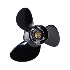 Alternative view of Ozpropeller to suit 40-48-50-60-75hp Johnson Evinrude Propeller Aluminium 3 Blade Prop