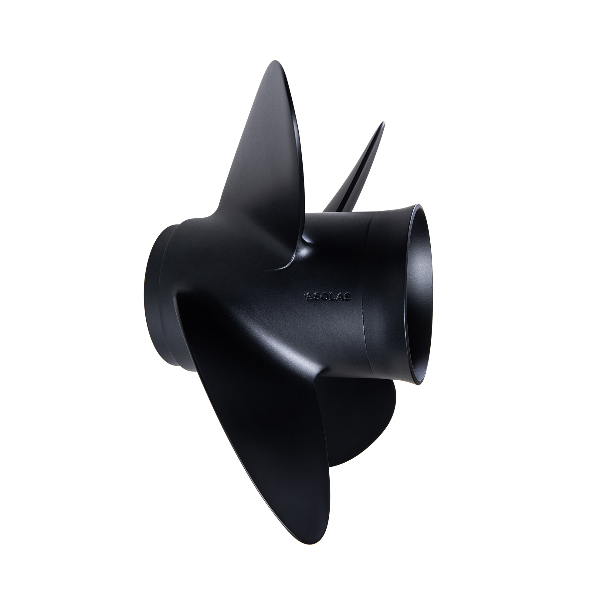 40-140hp Johnson Evinrude ETEC Propeller 4 Blade Aluminium Prop - Image 2