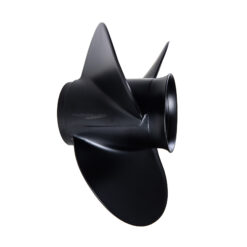 Alternative view of Ozpropeller to suit 40-140hp Johnson Evinrude ETEC Propeller 3 Blade Aluminium Prop