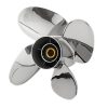 Suzuki 4 Stroke 70-80-90-100-115-140hp Stainless PowerTech LNR4 Blade Propeller Prop