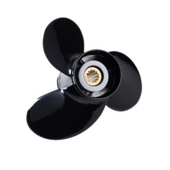 Alternative view of Ozpropeller to suit 25-30-35-40-45-50-60-70hp USA Mercury Mariner 3 Blade Aluminium Propeller Prop