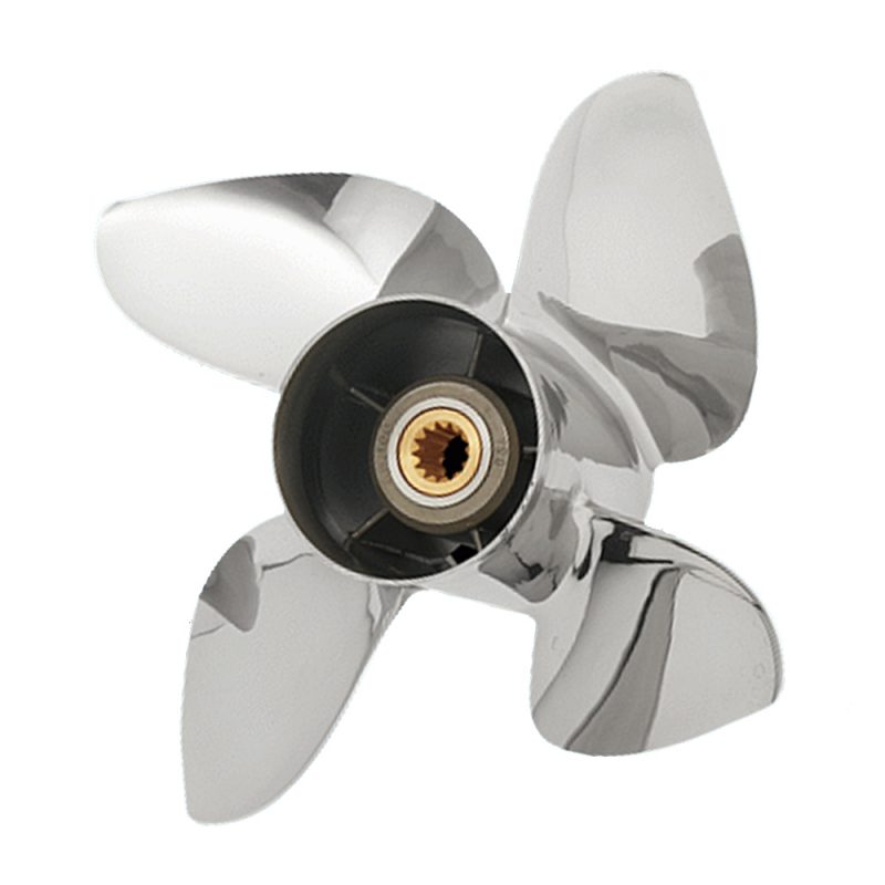 60-70-75-90-115-120-140hp Nissan Tohatsu 4 Blade Stainless Steel ...