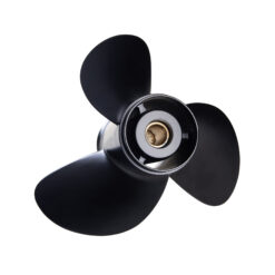 Alternative view of Ozpropeller to suit Suzuki Propeller  df60-df70-75-100-115-140 DT 2 Strokes 3 Blade Aluminium Prop