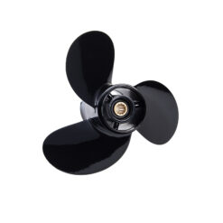 Alternative view of Ozpropeller to suit Mercury Tohatsu Nissan 6-8-9.8-9.9hp 3 Blade Aluminium Propeller Prop