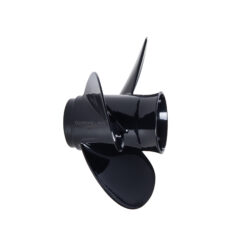 Alternative view of Ozpropeller to suit Evinrude 9.8hp 3 Blade Aluminium Propeller Prop