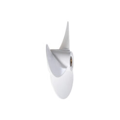 Alternative view of Ozpropeller to suit Yamaha 4-5hp Propeller 3 Blade Aluminium Prop 6E0-45943-01-EL, 6E0-45941-01-EL