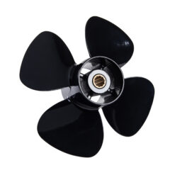 Ozpropeller to suit Tohatsu / Mercury Nissan 9.9-15-18-20hp Propeller 4 Blade Aluminum High Thrust Prop ( Kicker Engine / Heavy Load Propeller)