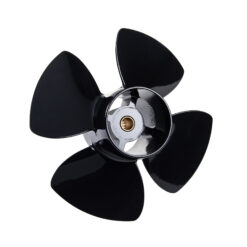 Ozpropeller to suit Tohatsu / Mercury Nissan 6-8-9.8-9.9hp Propeller 4 Blade Aluminum High Thrust Prop ( Kicker Engine / Heavy Load Propeller)
