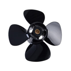 Ozpropeller to suit 25-30hp Suzuki High Thrust Propeller 4 Blade Aluminum Prop ( Kicker Engine / Heavy Load Propeller)