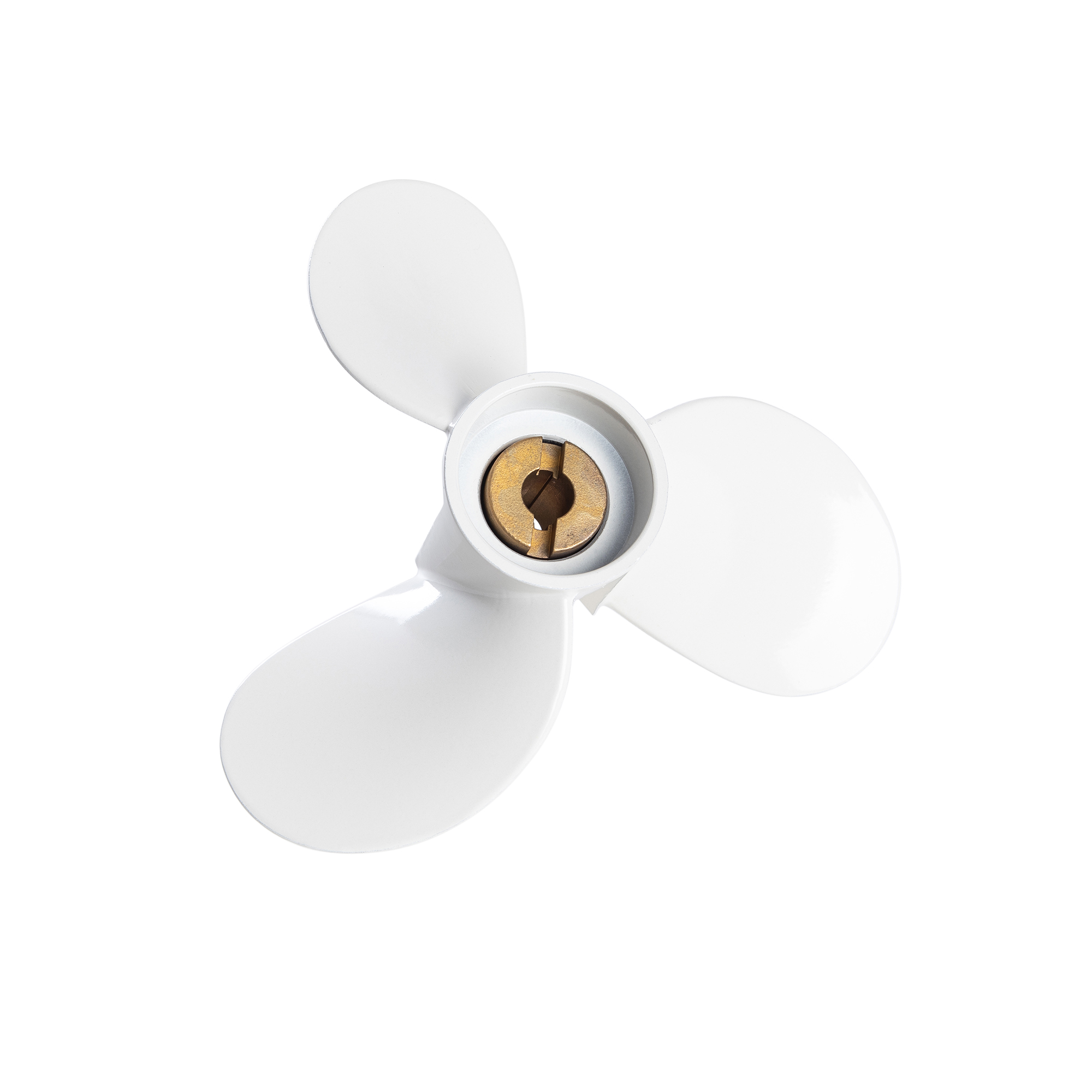 Ozpropeller to suit 2 Stroke 4A & 5C Pre 1992 Yamaha / Mariner Propeller 3 Blade Shear Pin Drive type Aluminium Prop - Image 2