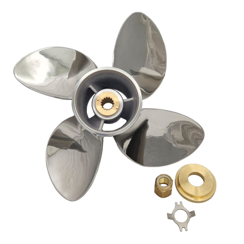 OZPROE4 Mercruiser 4 Blade StainlessSteel HighPerformance Propeller Prop Suits Alpha 1