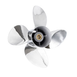 OZPRO-E4 to suit Honda BF 115D-135-150-200-225-250hp 4 Blade Stainless Steel Propeller High Performance Prop