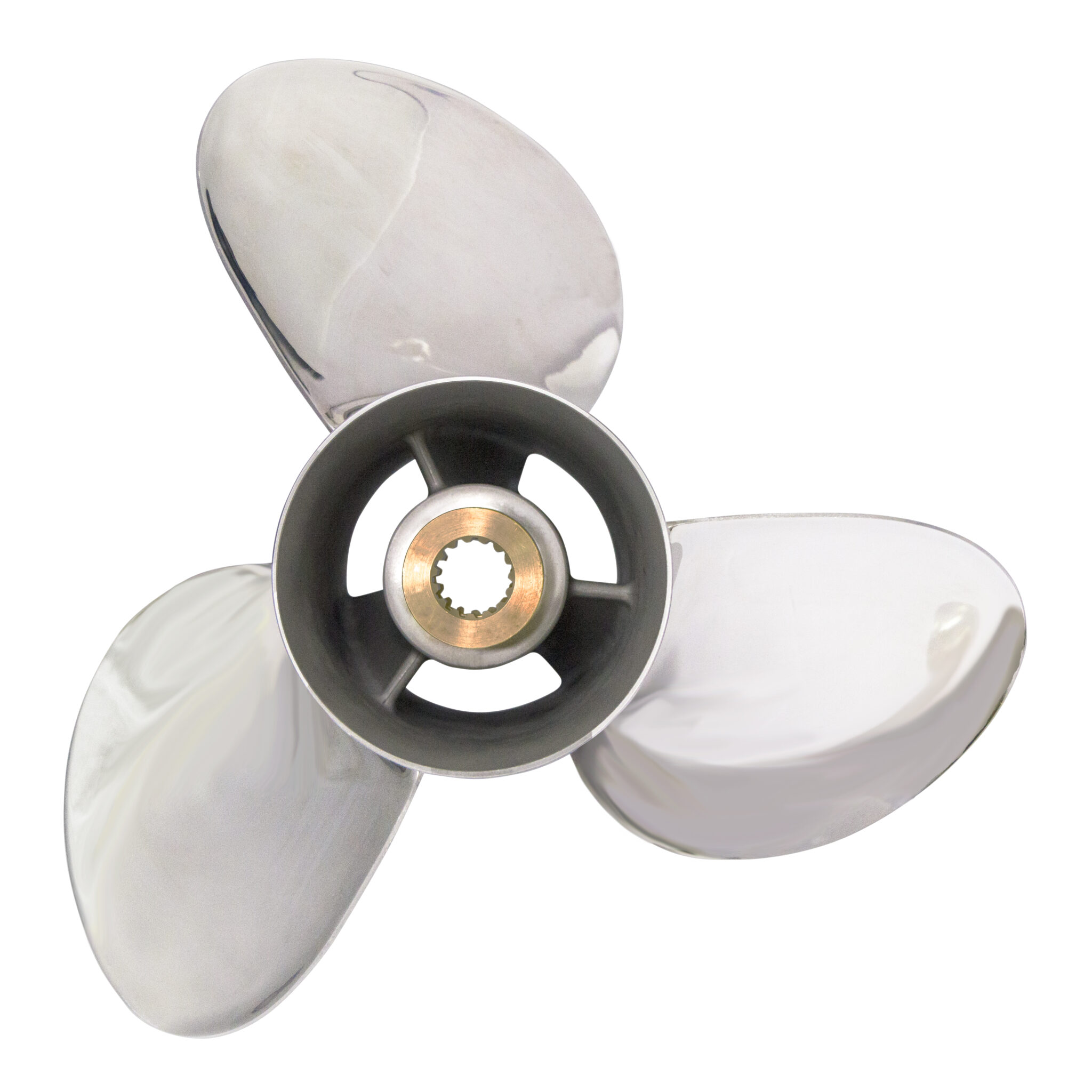 OZALLE3 to suit 90300hp Johnson Evinrude G1 3 Blade Stainless Steel