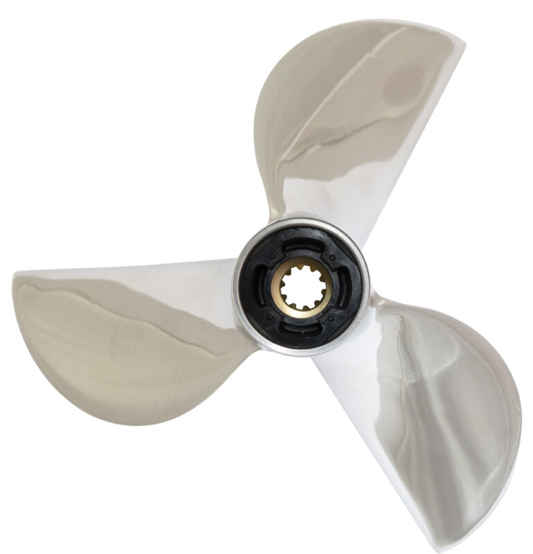 thumbnail image 2 of 4-Blade 14.25 X 19 Propeller For Mercury MerCruiser Alpha One & Bravo One – Standard Rotation, Aftermarket By RPS, 1-Year Warranty 2 of 5