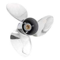 OZZUK-E3 to suit Suzuki 150-175-200-225-250-300hp 3 Blade Stainless Steel Propeller High Performance Prop 3x 16" Dia