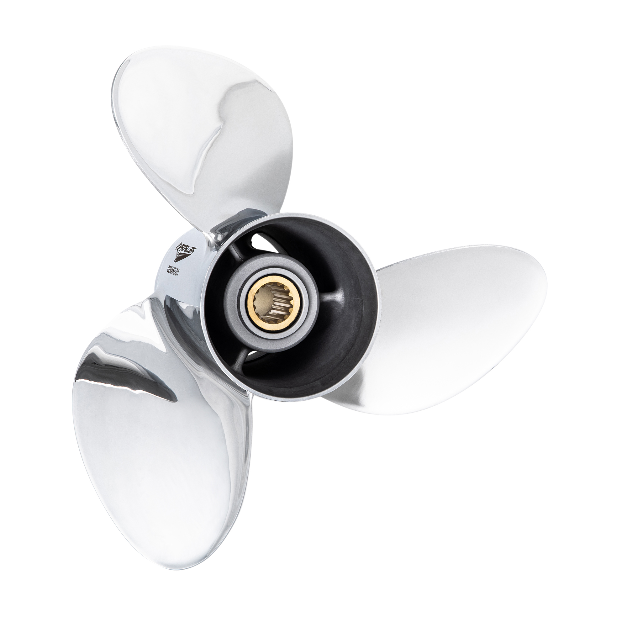 OZRAKE-D3 to suit T50-60-70-75-80-85-90-100-115-130-140hp 3 Blade Stainless Steel Propeller High Performance Prop