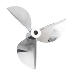 OZRACER-A3 Cleaver Propeller to suit 9.9-15-18-20hp Tohatsu | Mercury | Nissan Stainless Steel Performance Prop