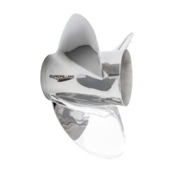 Alternative view of OZBRV Mercruiser Bravo 3 Yanmar Stainless Steel Propeller Set 4 & 3 Blades